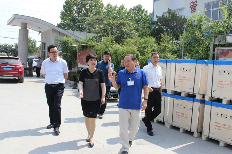 宋潔蒞臨我司參觀指導