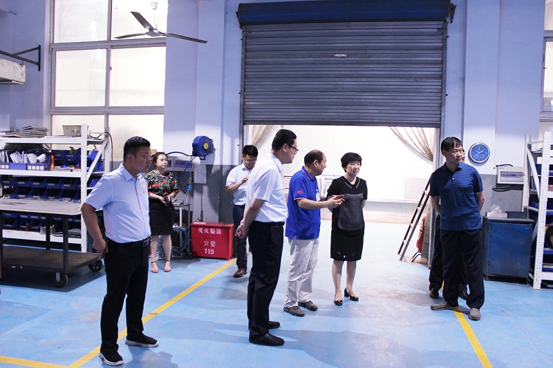 宋潔蒞臨我司參觀指導1